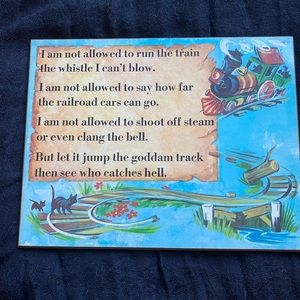 VTG 75’ Russ Berrie & Co. Living Quotes wall Plaque! USA.